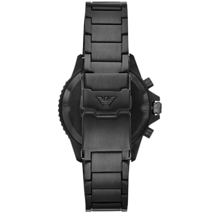 Emporio Armani AR11363 Men's Diver Style All Black Watch - SJR London Timepiece