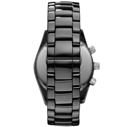 Emporio Armani AR1421 Leo Men's Black Ceramic Watch - SJR London Timepiece