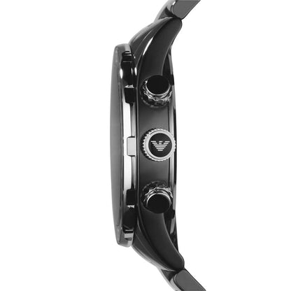Emporio Armani AR1421 Leo Men's Black Ceramic Watch - SJR London Timepiece