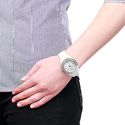 Emporio Armani AR1426 Ceramica Women's White Watch - SJR London Timepiece