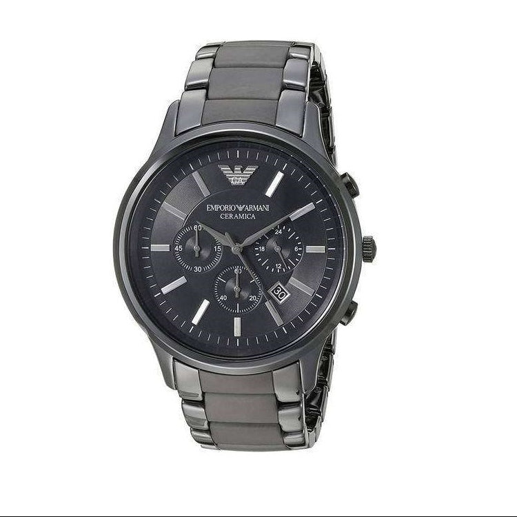 Emporio Armani AR1451 Ceramica Men's Black Ceramic Watch - SJR London Timepiece