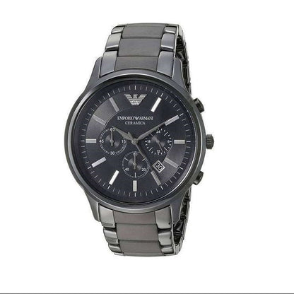 Emporio Armani AR1451 Ceramica Men's Black Ceramic Watch - SJR London Timepiece