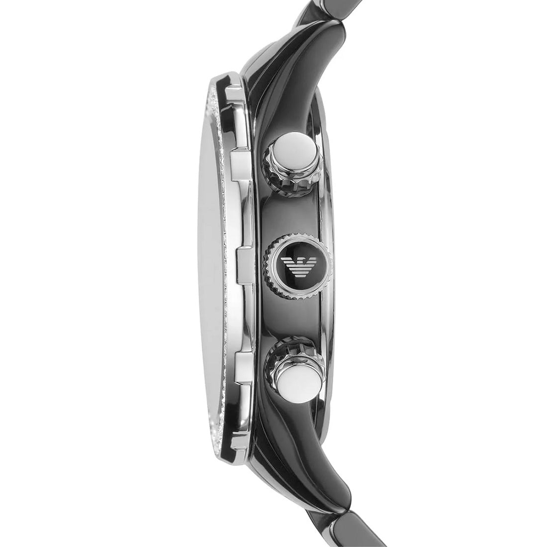 Emporio Armani AR1455 Ceramica Women's Black Watch - SJR London Timepiece