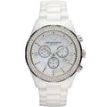 Montre Emporio Armani AR1456 Ceramica Blanche Femme