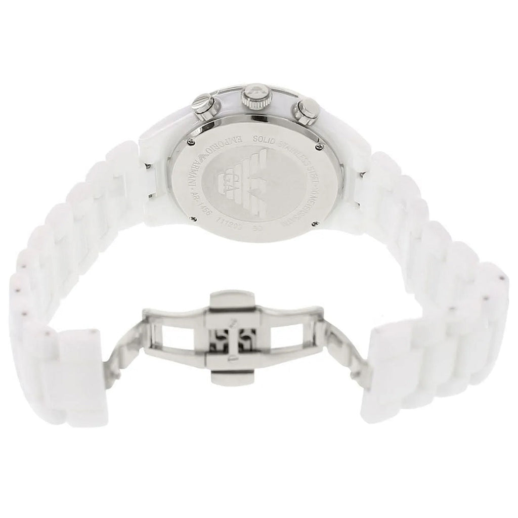 Montre Emporio Armani AR1456 Ceramica Blanche Femme
