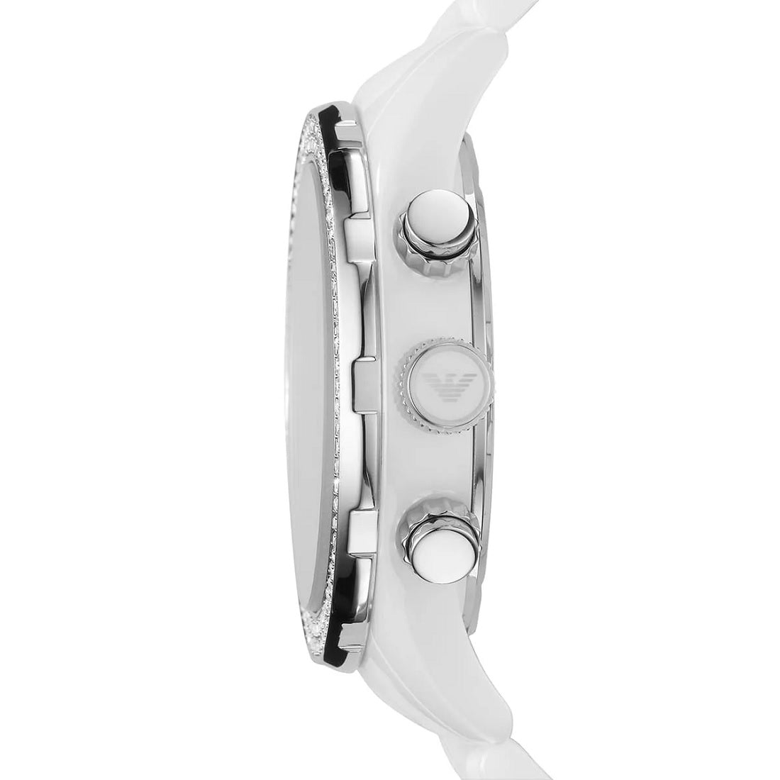 Emporio Armani AR1456 Ceramica Women's White Watch - SJR London Timepiece