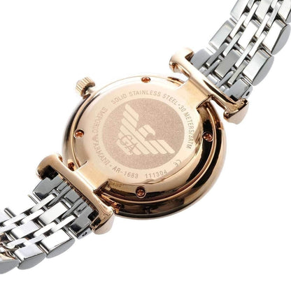 Emporio Armani AR1683 Gianni T-Bar Women's Two-Tone Watch - SJR London Timepiece