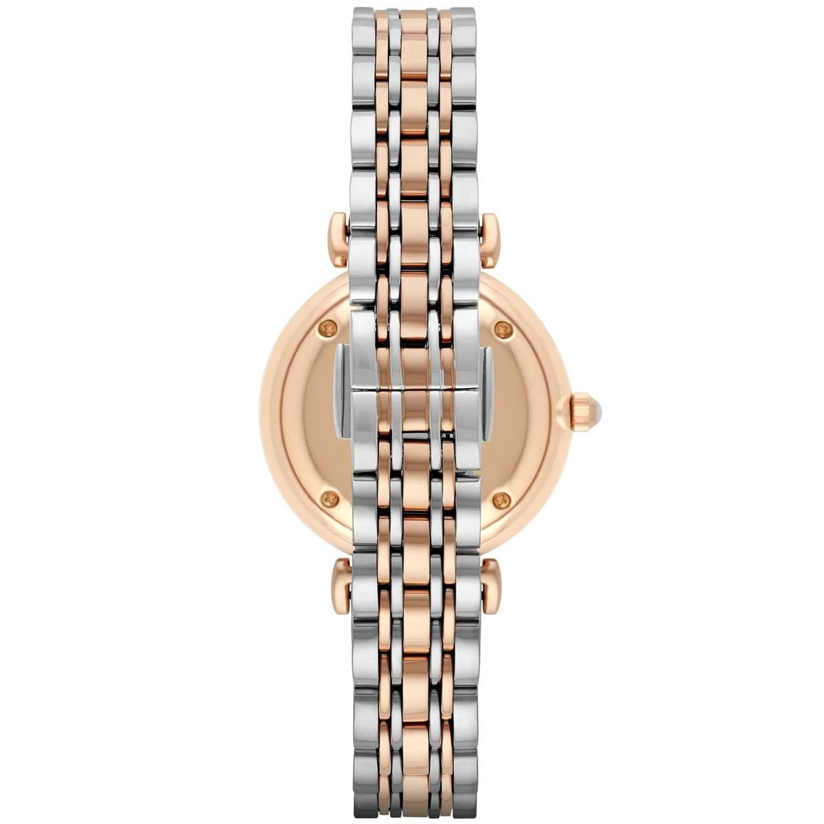 Emporio Armani AR1683 Gianni T-Bar Women's Two-Tone Watch - SJR London Timepiece