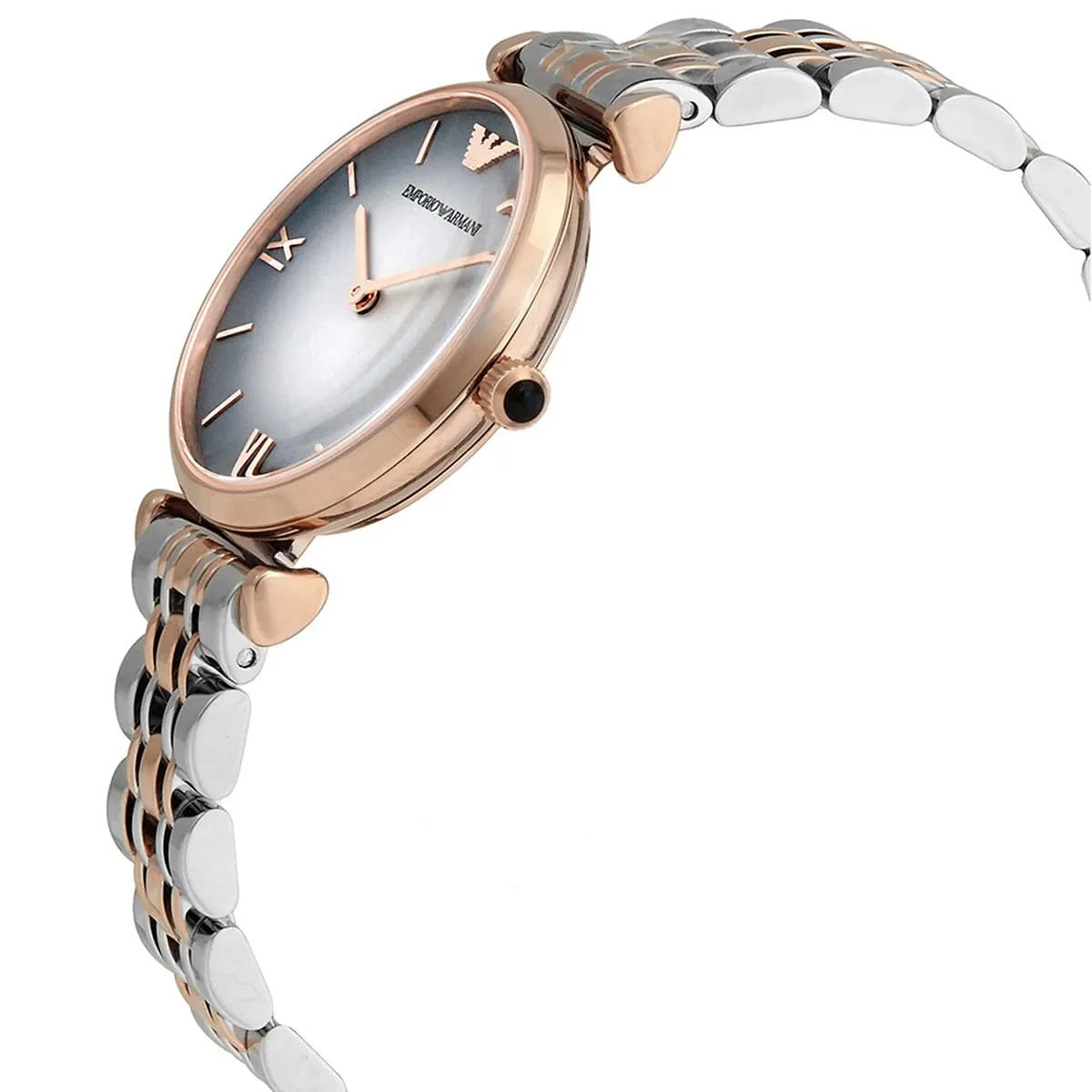 Emporio Armani AR1725 Gianni T-Bar Women's Two-Tone Watch - SJR London Timepiece