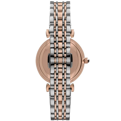 Emporio Armani AR1725 Gianni T-Bar Women's Two-Tone Watch - SJR London Timepiece