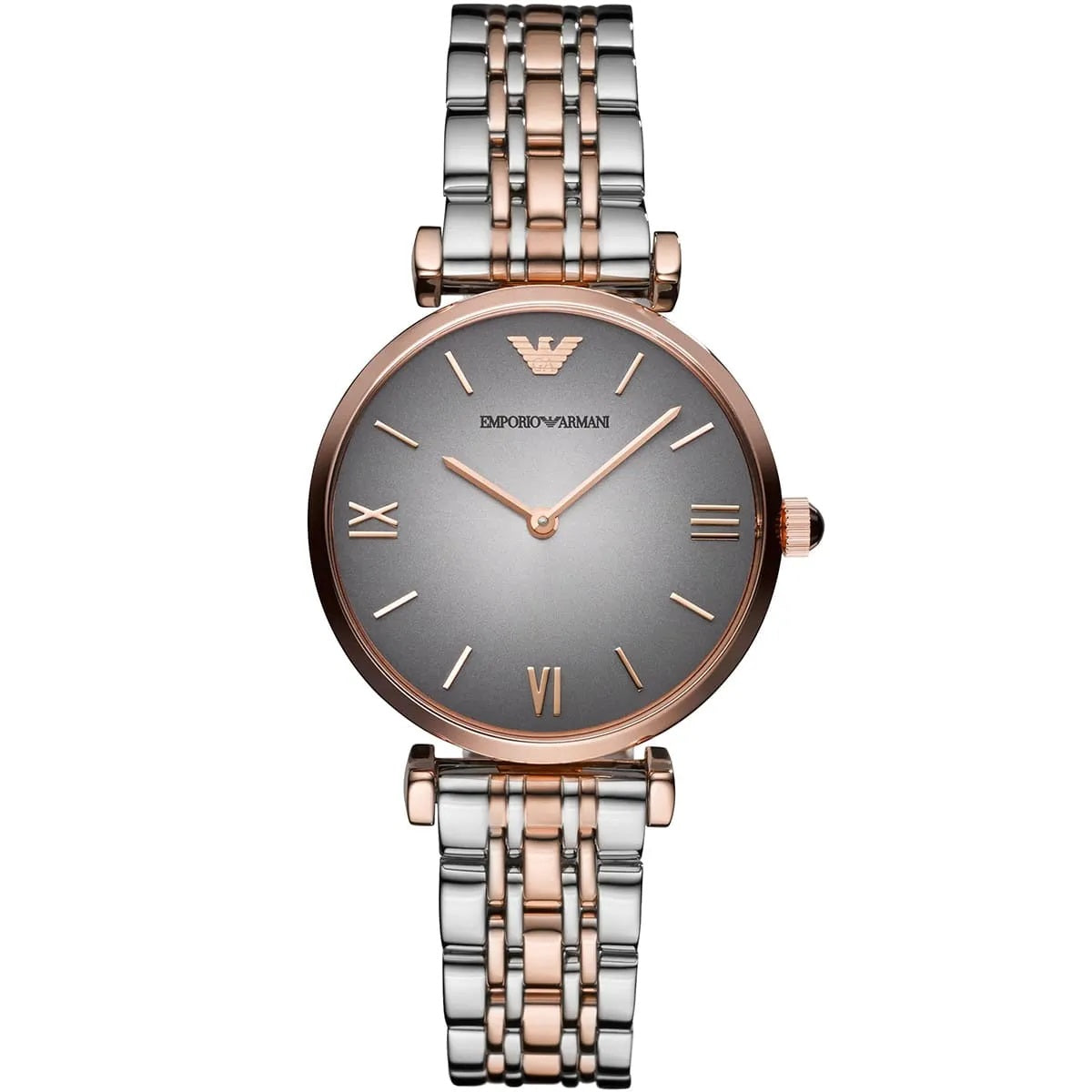 Emporio Armani AR1725 Gianni T-Bar Women's Two-Tone Watch - SJR London Timepiece