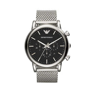 Emporio Armani AR1808 Luigi Men's Silver Mesh Watch - SJR London Timepiece