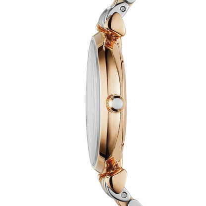 Emporio Armani AR1840 Gianni T-Bar Women's Two-Tone Watch - SJR London Timepiece