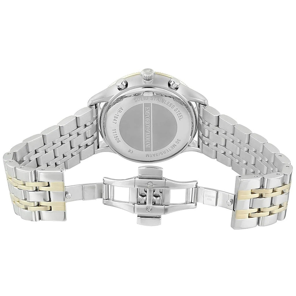 Montre bicolore Alpha Emporio Armani AR1847 pour homme