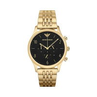 Emporio Armani AR1893 Beta Men's Gold & Black Watch - SJR London Timepiece