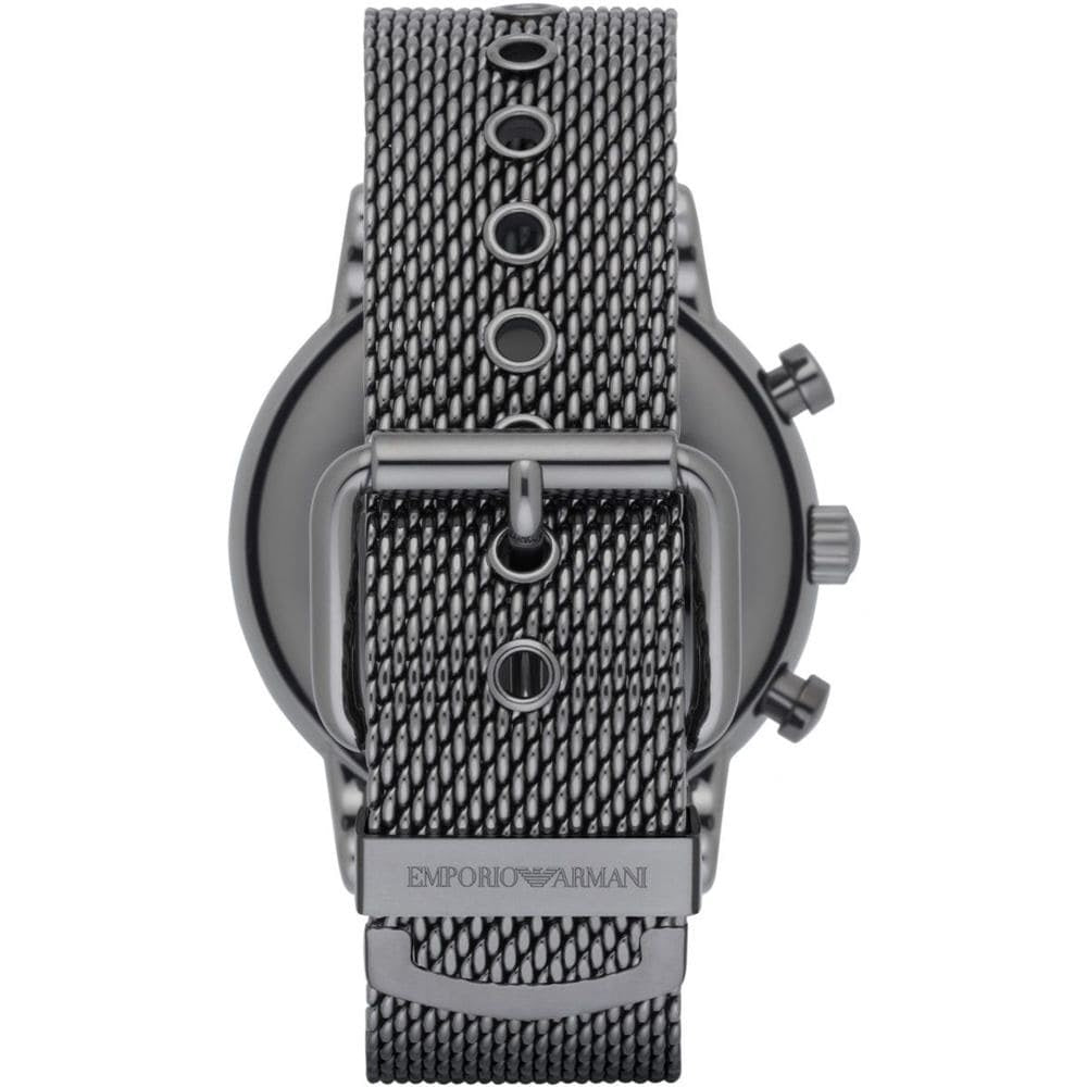 Emporio Armani AR1979 Luigi Men's Grey Mesh Watch - SJR London Timepiece