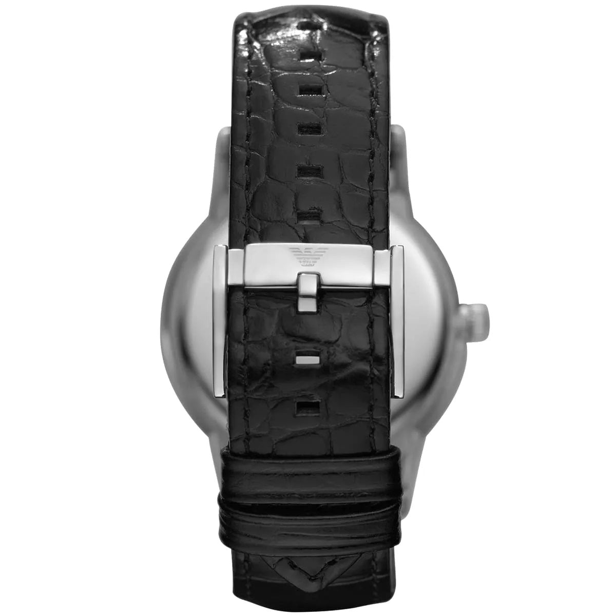 Emporio Armani AR2411 Renato Men's Black Leather Watch - SJR London Timepiece