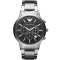Montre pour hommes Emporio Armani AR2434 Renato Argentée