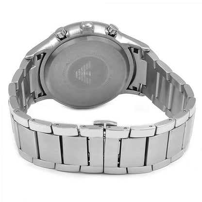 Emporio Armani AR2448 Renato Men's Silver & Blue Watch - SJR London Timepiece