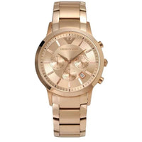 Emporio Armani AR2452 Renato Men's Rose Gold Watch - SJR London Timepiece