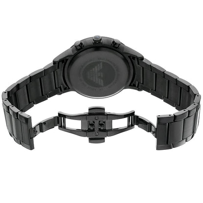 Emporio Armani AR2453 Renato Men's Blackout Watch - SJR London Timepiece
