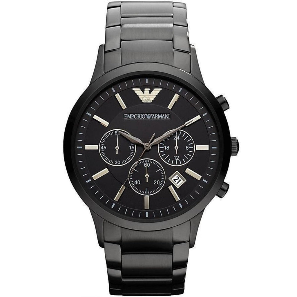 Montre Emporio Armani AR2453 Renato Blackout pour hommes
