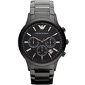 Montre Emporio Armani AR2453 Renato Blackout pour hommes