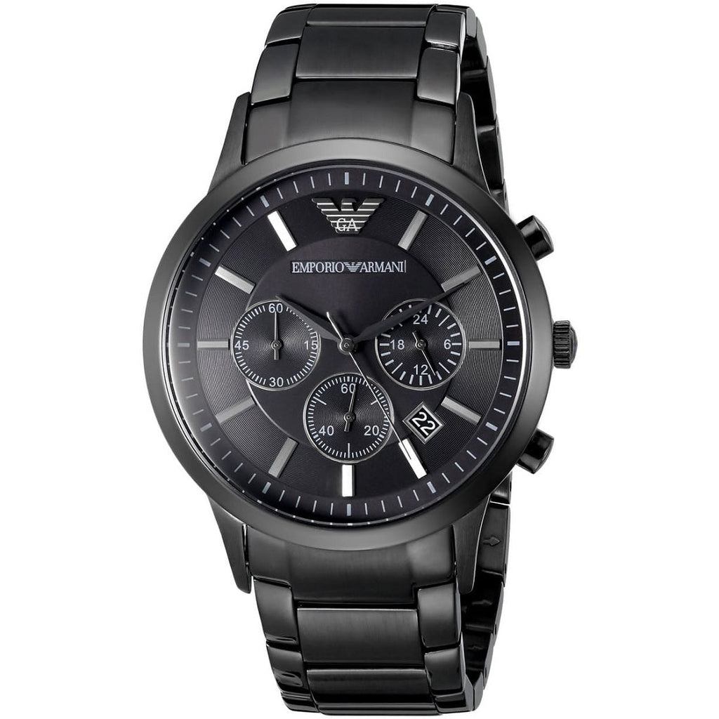 Montre Emporio Armani AR2453 Renato Blackout pour hommes