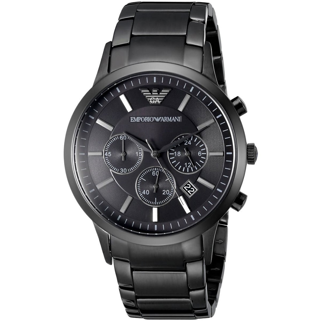 Montre Emporio Armani AR2453 Renato Blackout pour hommes