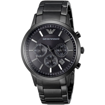 Emporio Armani AR2453 Renato Men's Blackout Watch - SJR London Timepiece