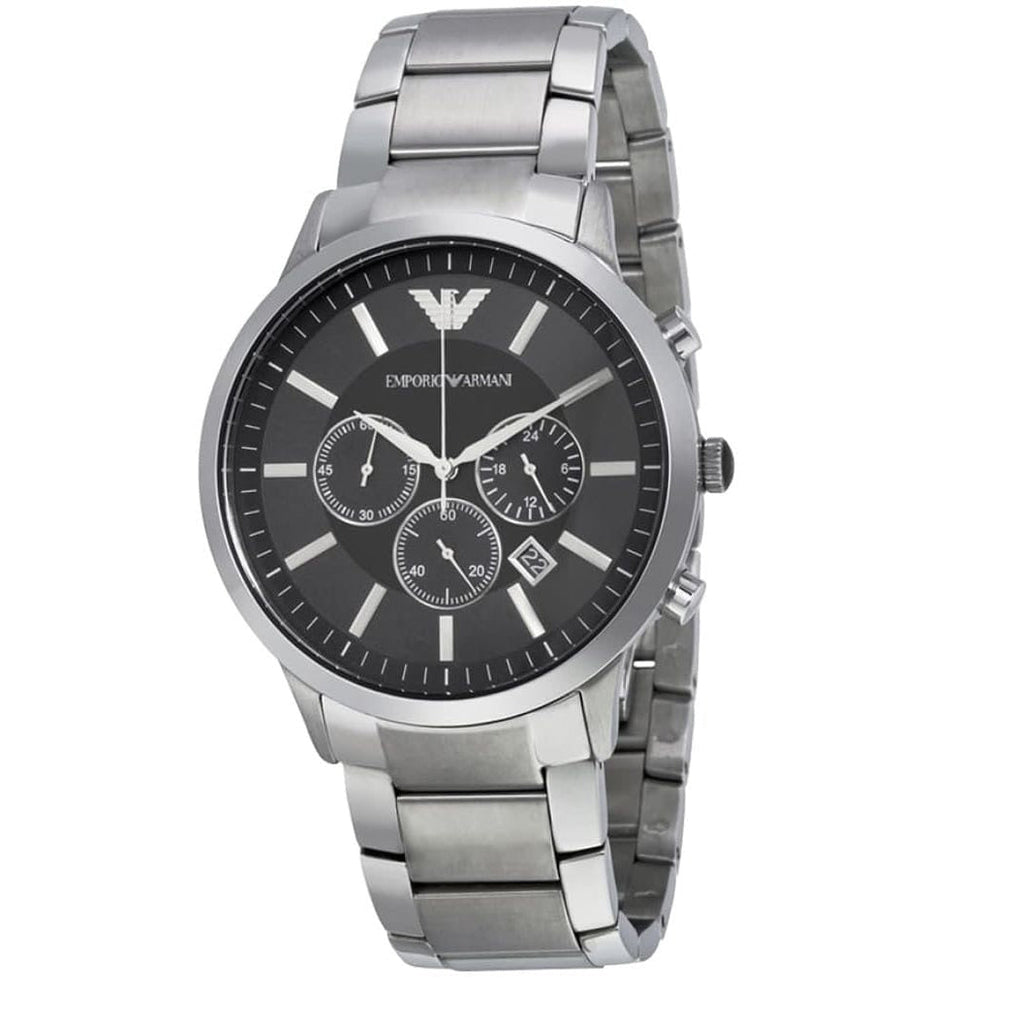 Montre Homme Grande Taille Argentée Emporio Armani AR2460 Renato