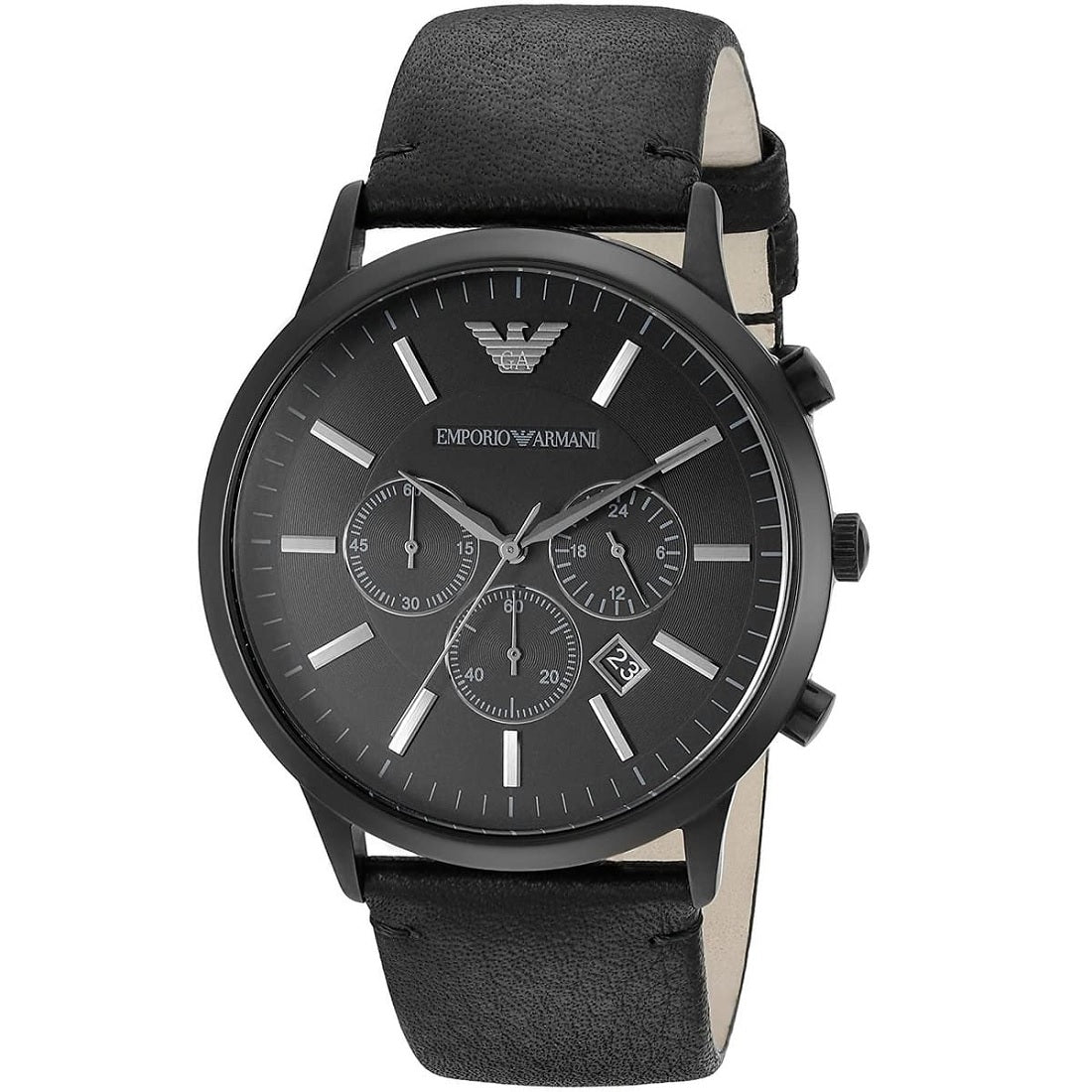 Emporio Armani AR2461 Renato Men's Black Watch - SJR London Timepiece