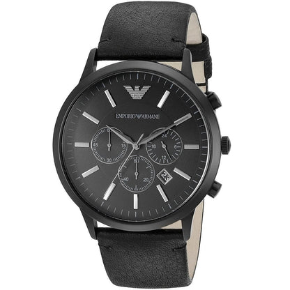Emporio Armani AR2461 Renato Men's Black Watch - SJR London Timepiece