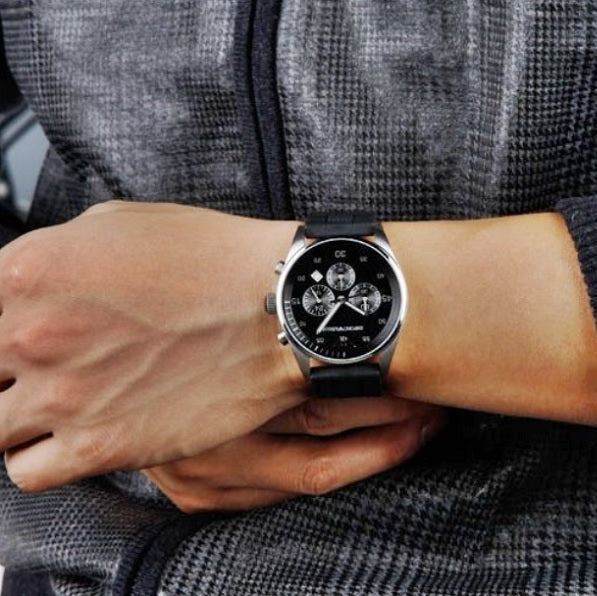 Emporio Armani AR5866 Sportivo Men's Black & Grey Silicone Watch - SJR London Timepiece