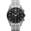 Montre Emporio Armani AR5983 Tazio Homme Argent & Noir
