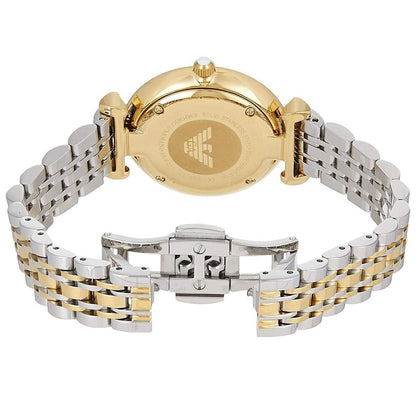Emporio Armani AR8031 Gianni T-Bar Women's Two-Tone Watch - SJR London Timepiece