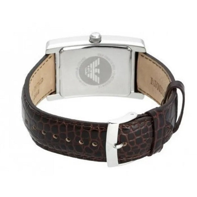 Montre Homme Rectangulaire Classique Emporio Armani AR0154 Beige