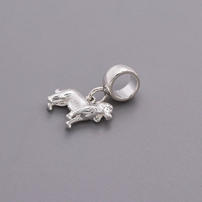 English Cocker Spaniel Silver Dog Charm