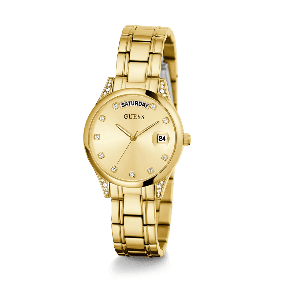 GUESS watch Gold GW0385L2 Ladies - SJR London Timepiece