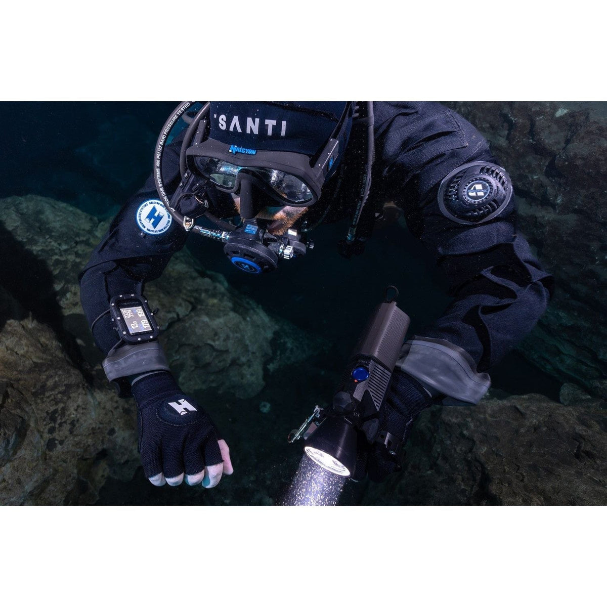 Système d'ordinateur de plongée Halcyon Symbios – Combiné, HUD et Sonde de bloc | Plongée technique et recycleur