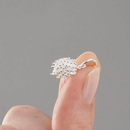 Hedgehog Silver Charm