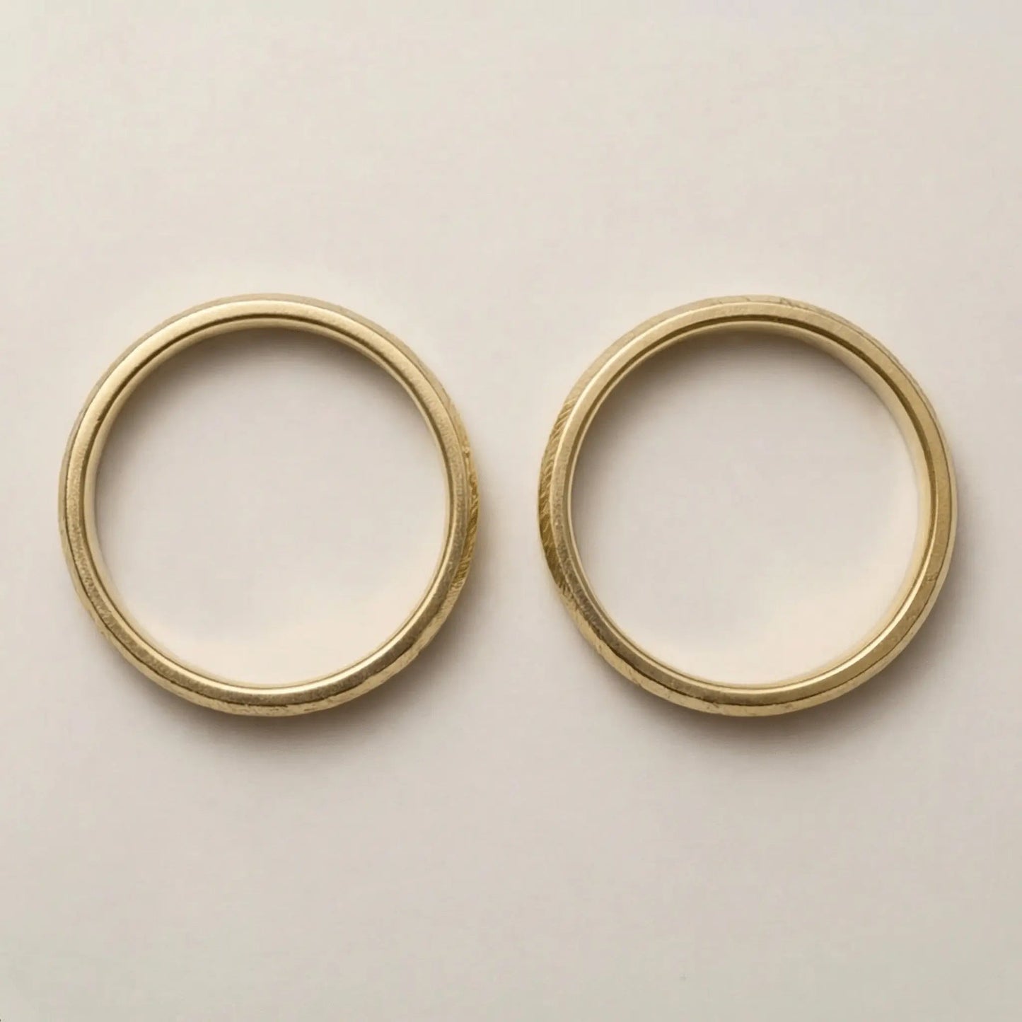 5mm Gold Wedding Band – Zigzag Faceted – 9ct/14ct/18ct Gold