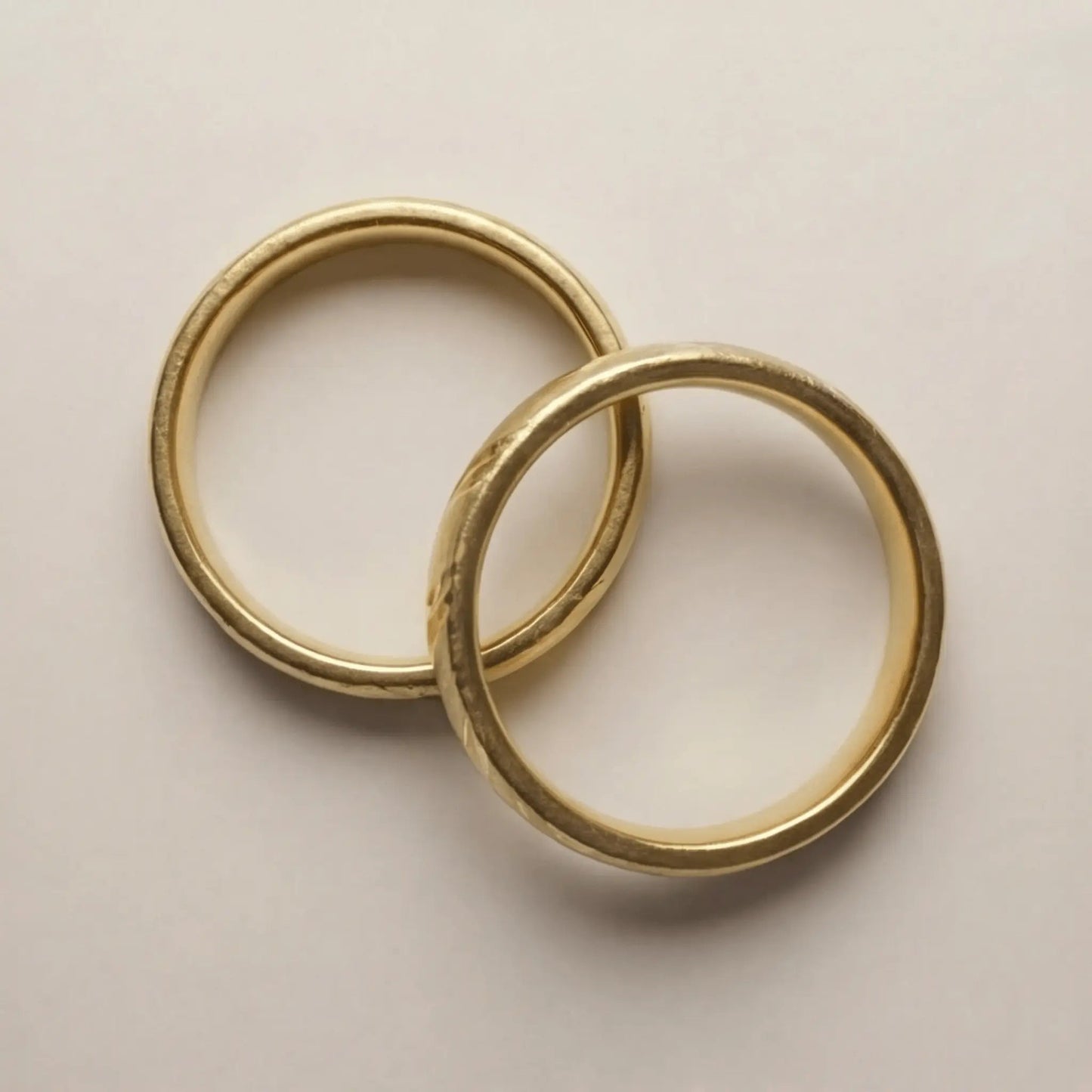 5mm Gold Wedding Band – Wave Faceted – 9ct/14ct/18ct Gold
