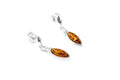 Boucles d'oreilles pendantes marquise délicates