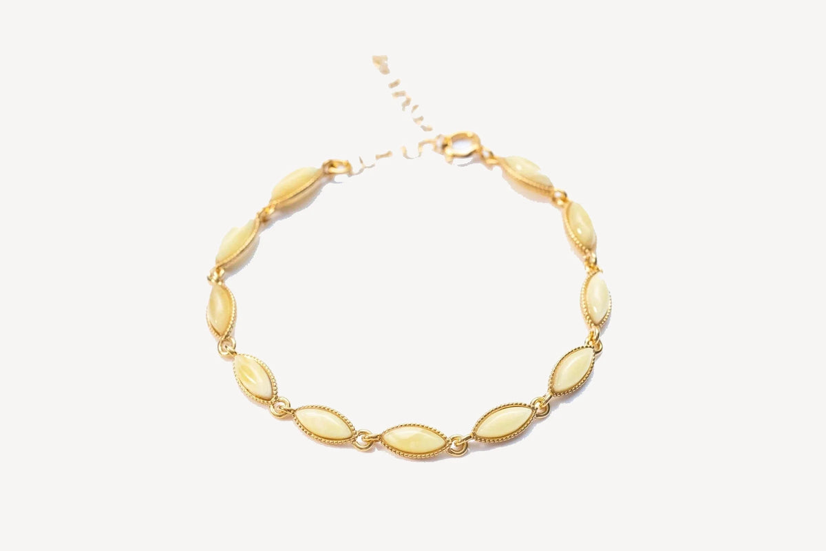 Bracelet classique en or Butterscotch