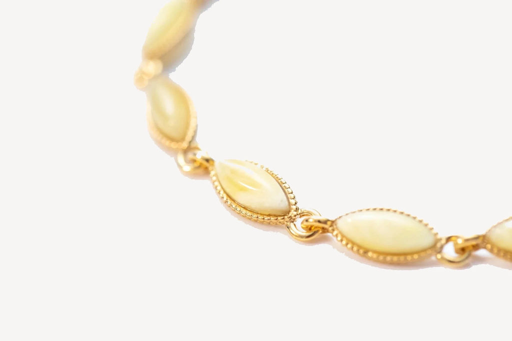 Bracelet classique en or Butterscotch