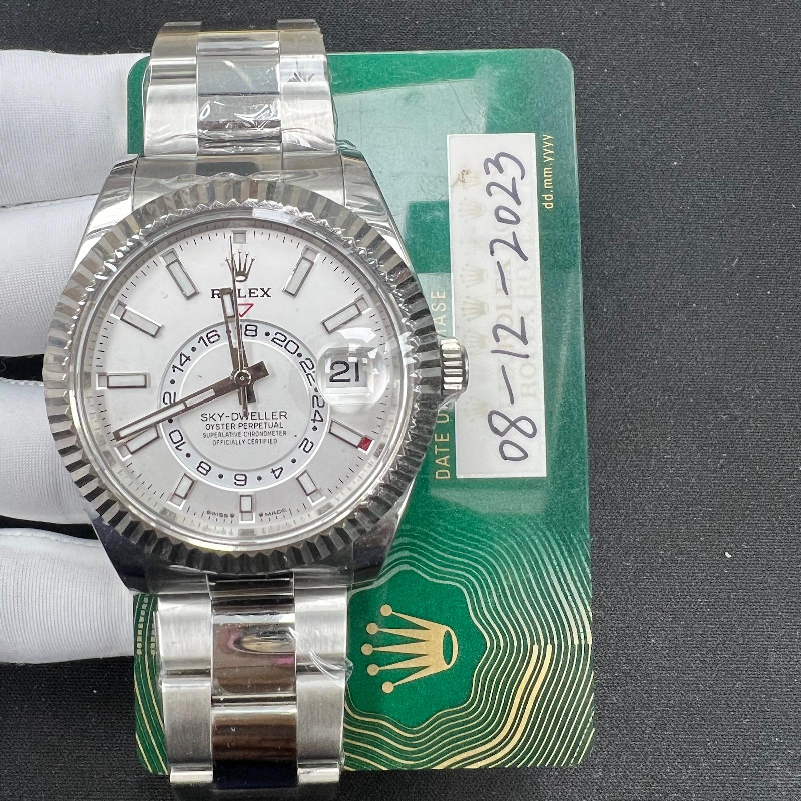ROLEX SKY DWELLER A2028LW - SJR London Timepiece