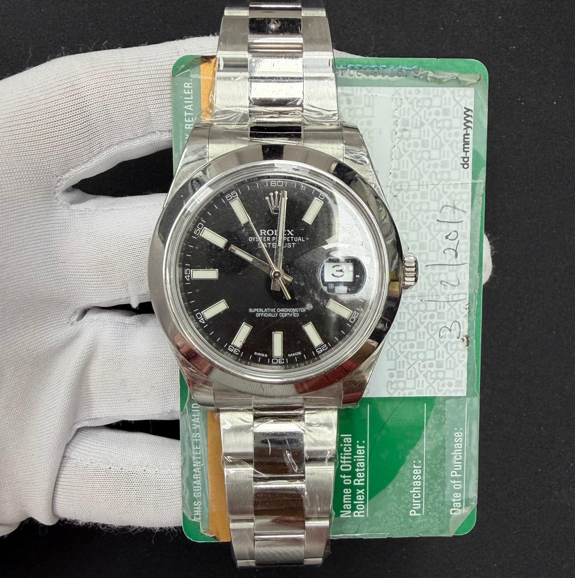 ROLEX DATEJUST 8118LW - SJR London Timepiece