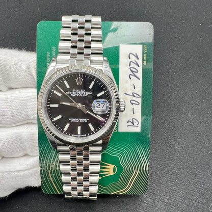 ROLEX DATEJUST A2027LW - SJR London Timepiece