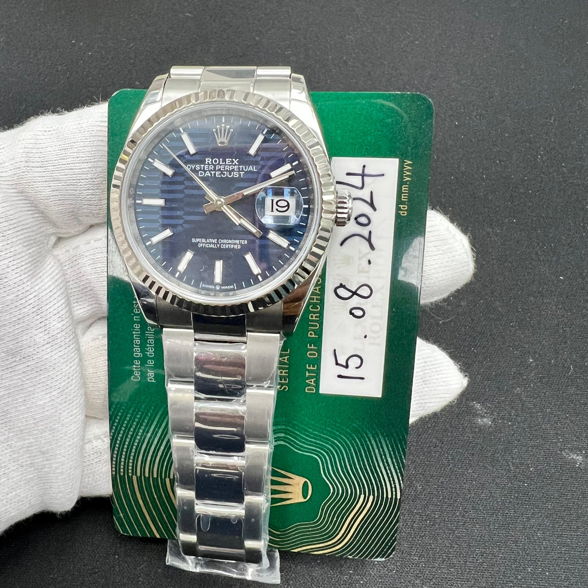 ROLEX DATEJUST T3001LW - SJR London Timepiece